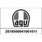 AGV / エージーブ CHEEK PADS K1 S/K1 BLACK | 2018500041001004, agv_2018500041-001_XXL - AGV / エージーブイヘルメット