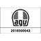 AGV / エージーブ VISOR K6 S/K6 - MPLK CLEAR | 2018500043, agv_2018500043 - AGV / エージーブイヘルメット