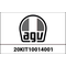 AGV / エージーブ FRONT VENT COMPACT ST/COMPACT/NUMO/NUMO EVO ST, BLACK | 20KIT10014-001, agv_20KIT10014-001 - AGV / エージーブイヘルメット