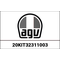 AGV / エージーブ MDS FRONT VENT M13/NEW SPRINTER WHITE | 20KIT32311003, agv_20KIT32311-003 - AGV / エージーブイヘルメット