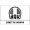 AGV / エージーブ KIT ALUMINIUM SCREWS FOR PEAK AX-8 DUAL EVO | 20KIT76148-999, agv_20KIT76148-999 - AGV / エージーブイヘルメット
