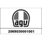 AGV / エージーブ KIT BASE TRIM K3 SV/K1 BLACK | 20KR030001001, agv_20KR030001-001-M2 - AGV / エージーブイヘルメット
