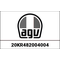 AGV / エージーブ TOP VENT ORBYT BLACK | 20KR482004004, agv_20KR482004-004 - AGV / エージーブイヘルメット