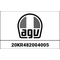 AGV / エージーブ TOP VENT ORBYT CYAN | 20KR482004005, agv_20KR482004-005 - AGV / エージーブイヘルメット