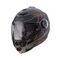 Caberg DROID BLAZE Flip Up Helmet, MATT BLACK/RED FLUO | C0HB00F8, cab_C0HB00F8XL - Caberg / カバーグヘルメット