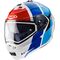 Caberg DUKE II IMPACT Flip Up Helmet, WHITE METAL/RED/BLUE LIGHT BLUE | C0IF00D6, cab_C0IF00D6XL - Caberg / カバーグヘルメット