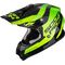 Scorpion / スコーピオン Exo Offroad Helmet Vx-16 Air Soul ブラックグリーン | 46-376-69, sco_46-376-69_S - Scorpion / スコーピオンヘルメット