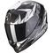 Scorpion / スコーピオン Exo フルフェイスヘルメット Exo-1400 Carbon Air Aranea ホワイト | 14-382-55, sco_14-382-55_XS - Scorpion / スコーピオンヘルメット