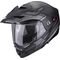 Scorpion / スコーピオン Exo モジュラーヘルメット Adx-2 Carrera ブラックシルバー | 89-398-159, sco_89-398-159_L - Scorpion / スコーピオンヘルメット