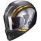 Scorpion / スコーピオン Exo フルフェイスヘルメット Hx1 Ohno ブラック ゴールド | 87-340-254, sco_87-340-254_XS - Scorpion / スコーピオンヘルメット