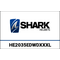 Shark / シャーク フルフェイスヘルメット VARIAL RS カーボン SKIN カーボン ホワイト カーボン/DWD | HE2035DWD, sh_HE2035EDWDXXXL - SHARK / シャークヘルメット