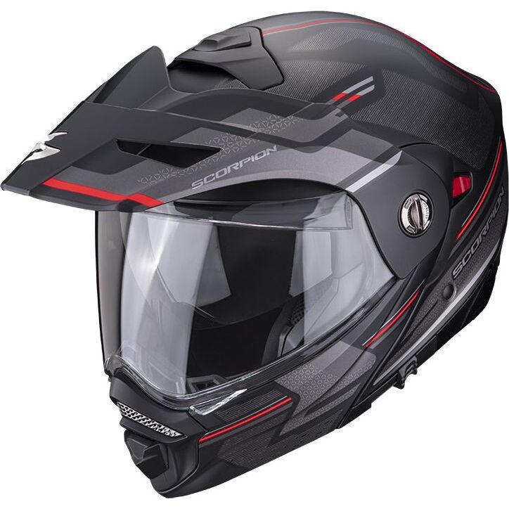 Scorpion / スコーピオン Exo Modular Helmet Adx-2 Carrera Black Red